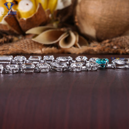 42.07 TDW Multi Shape Diamond Women’s Charm Necklace