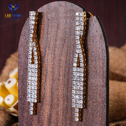 33.162 TDW Round Cut Diamond Women’s Charm Necklace