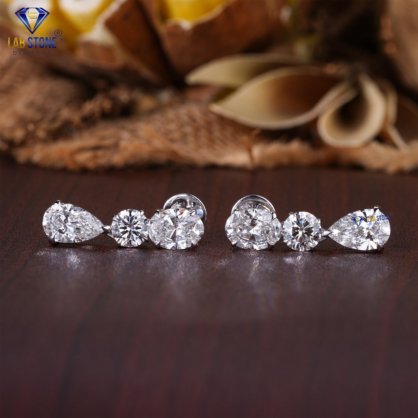 42.07 TDW Multi Shape Diamond Women’s Charm Necklace