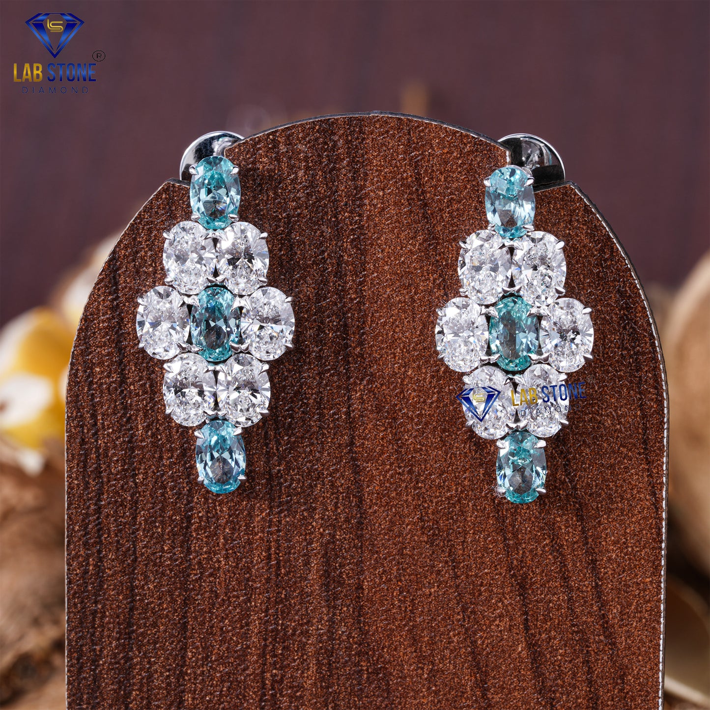 38.80 TDW Cushion & Oval Diamond Women’s Charm Necklace