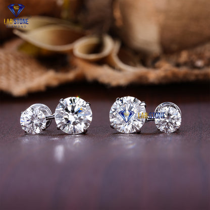 57.40 TDW Pear & Round Cut Diamond Women’s Charm Necklace