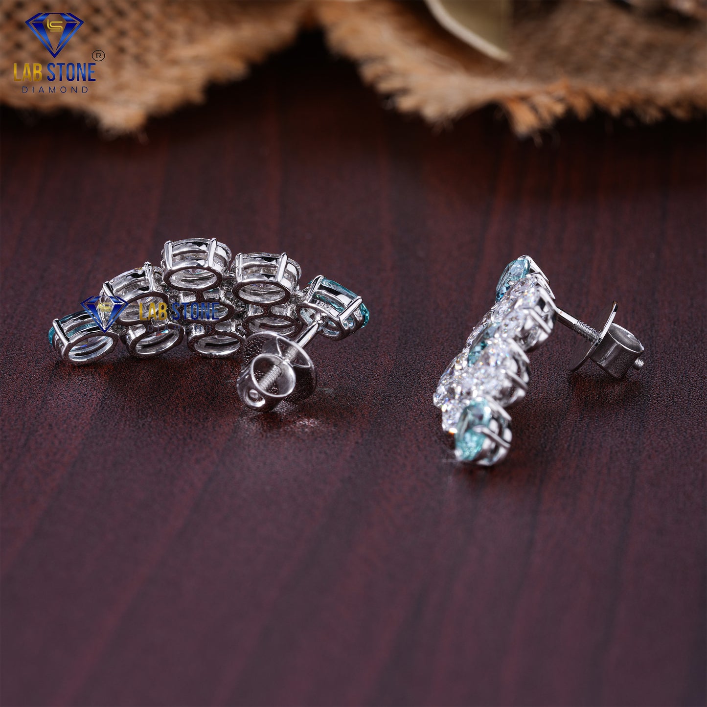 38.80 TDW Cushion & Oval Diamond Women’s Charm Necklace