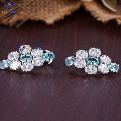 38.80 TDW Cushion & Oval Diamond Women’s Charm Necklace