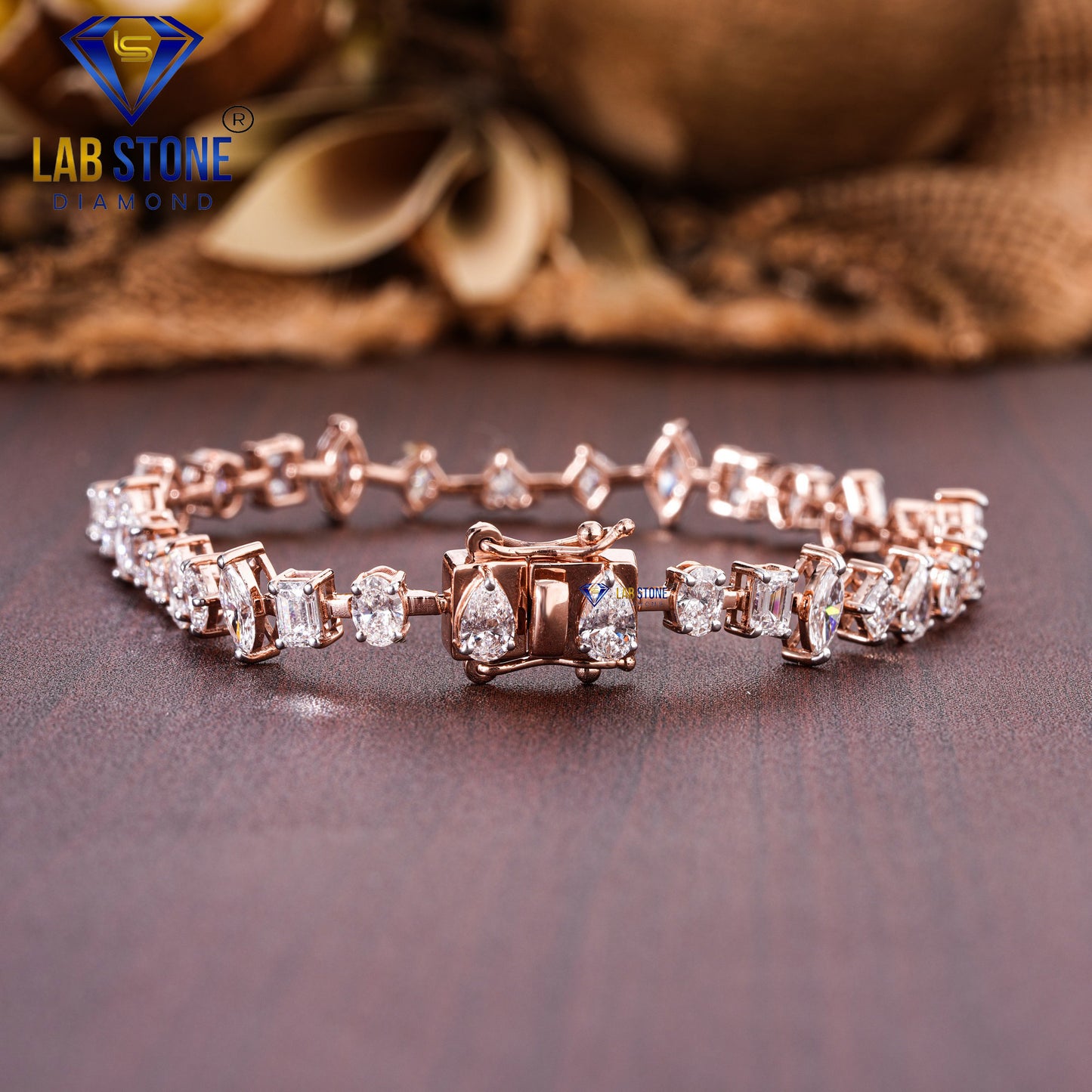 6.49 TDW Multi Shape Diamond Slider Bracelet