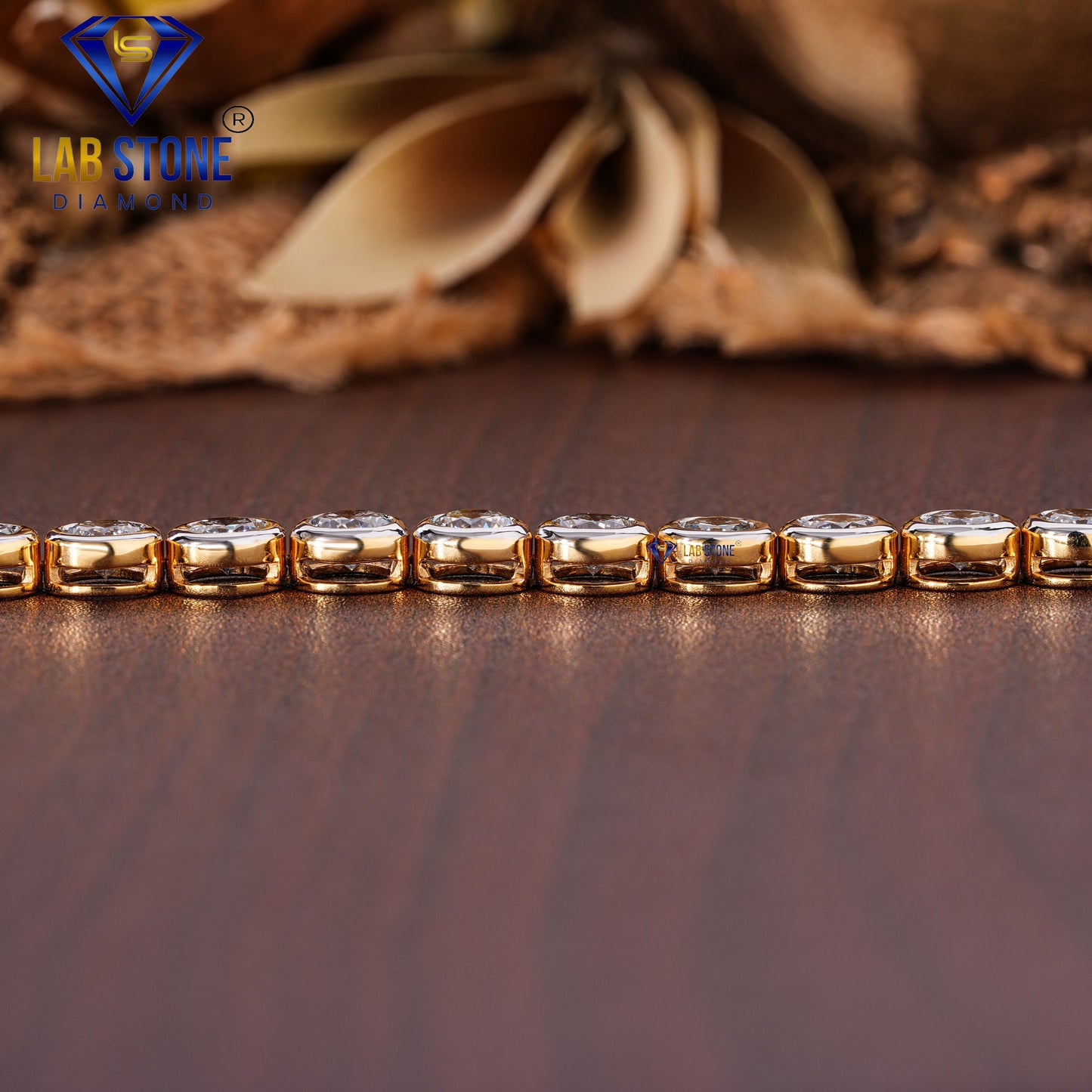 12.22 TDW Round Cut Diamond Tennis Bracelet