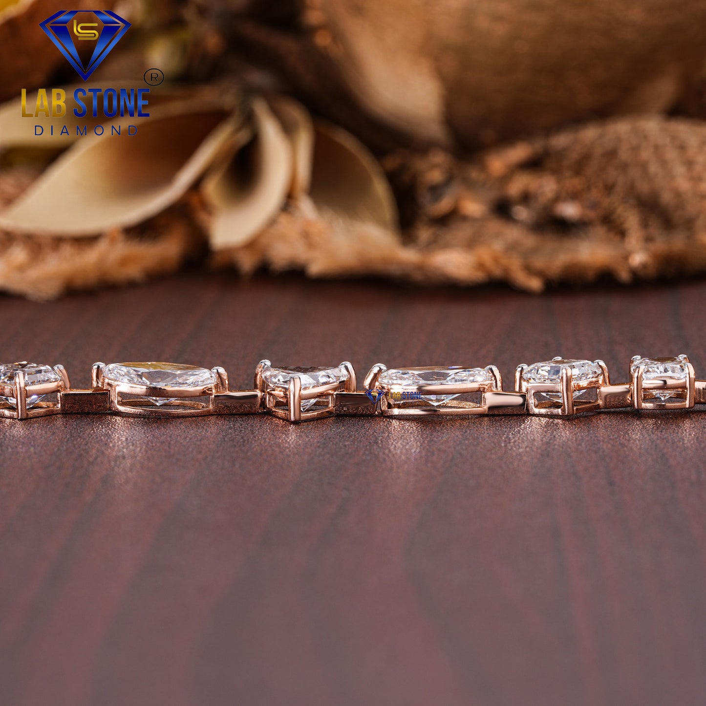 21.30 TDW Multi Shape Diamond Slider Bracelet