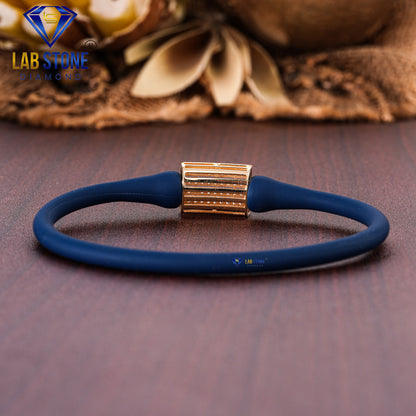 0.308 TDW Round Cut Diamond Slider Bracelet