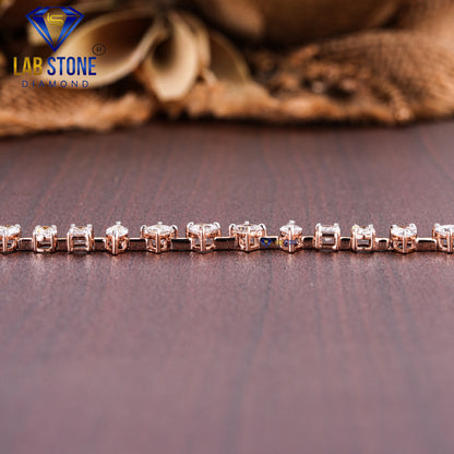 6.49 TDW Multi Shape Diamond Slider Bracelet