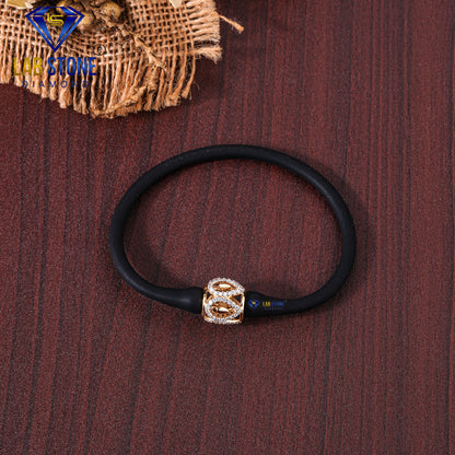 0.595 TDW Round Cut Diamond Slider Bracelet