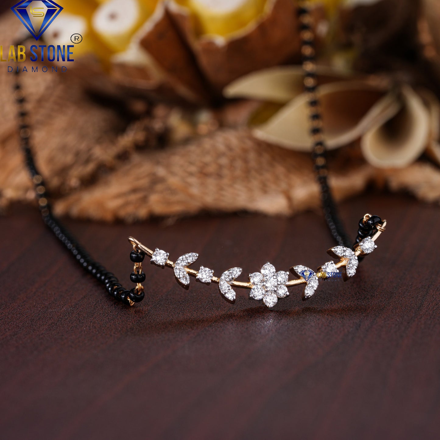 0.477 TDW Round Cut Diamond Custom Pendant with Chain