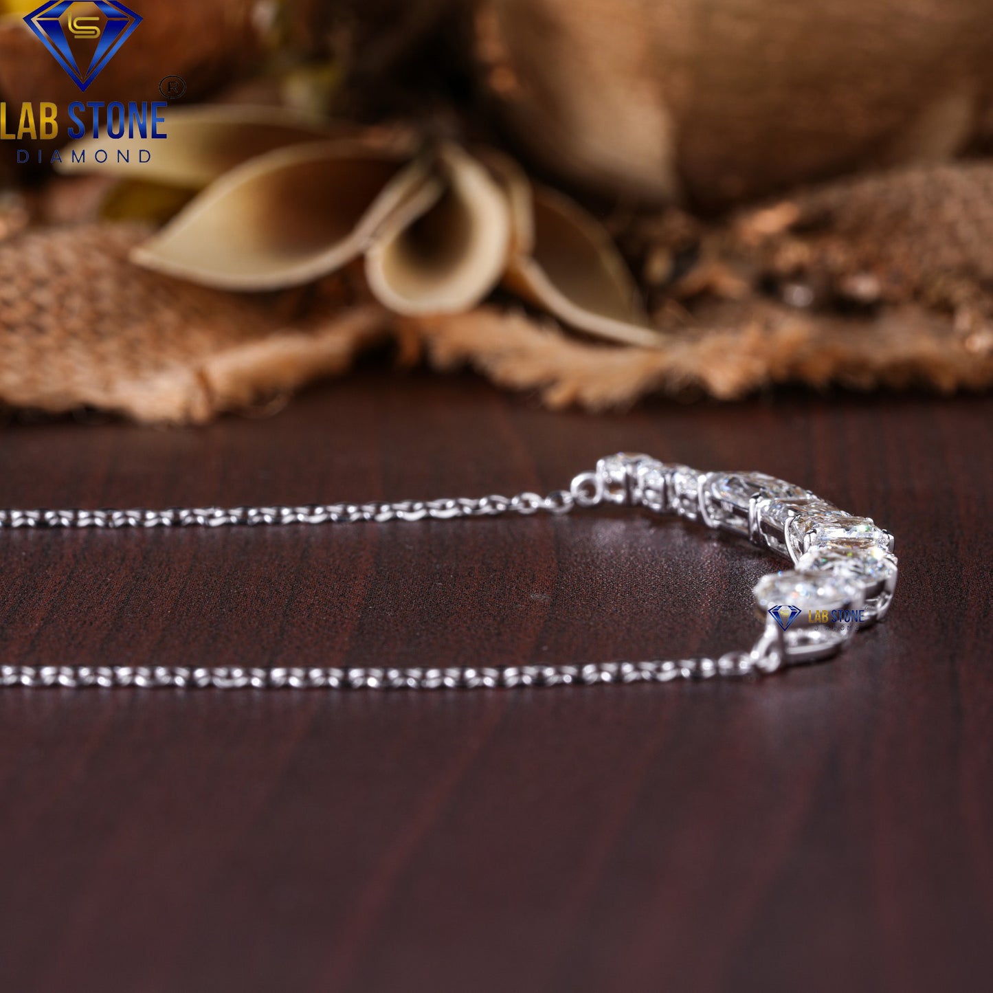 8.62 TDW Round, Pear, Oval, Emerald, Princess & Baguette Cut Diamond Custom Pendant with Chain