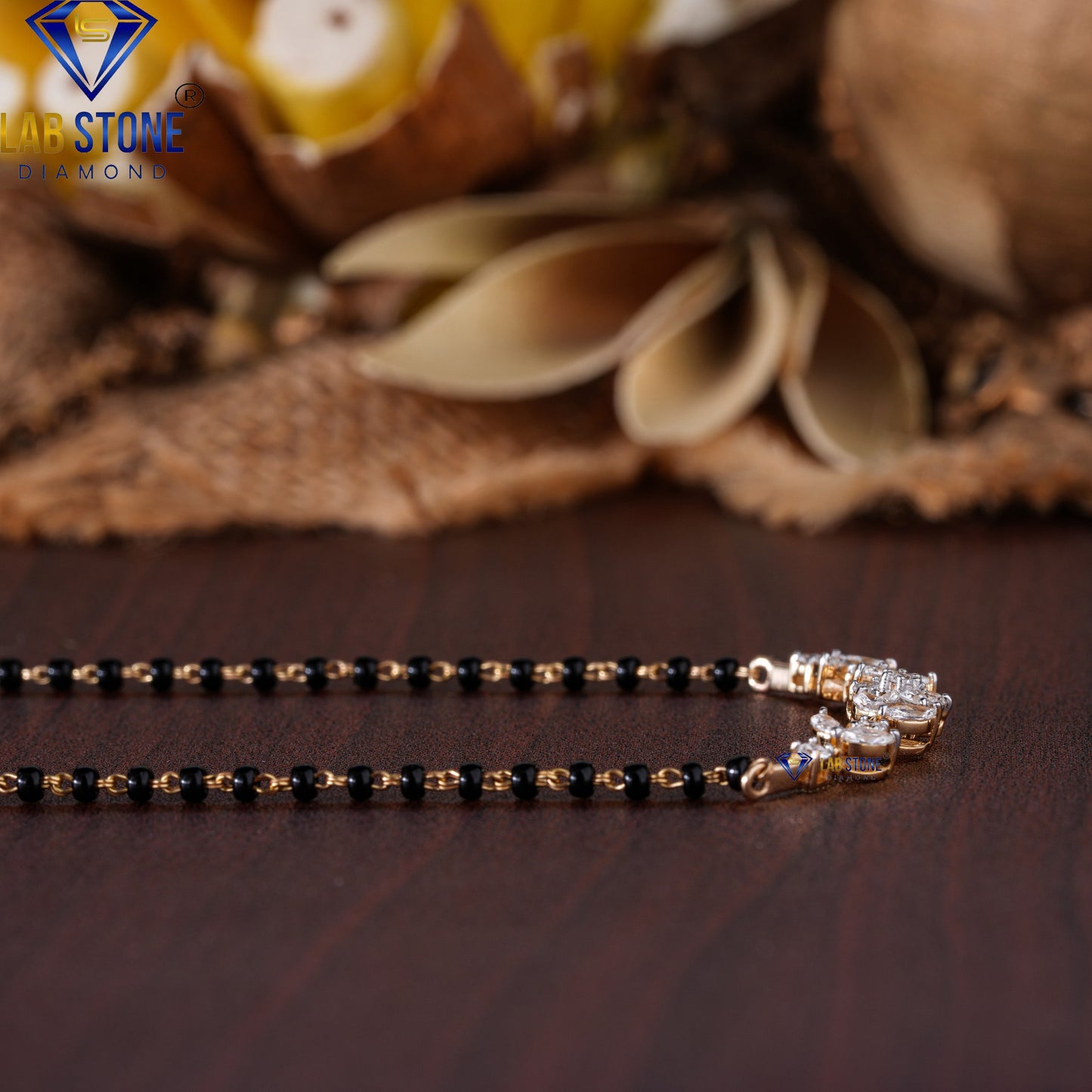 0.669 TDW Round & Marquise Cut Diamond Custom Pendant with Chain