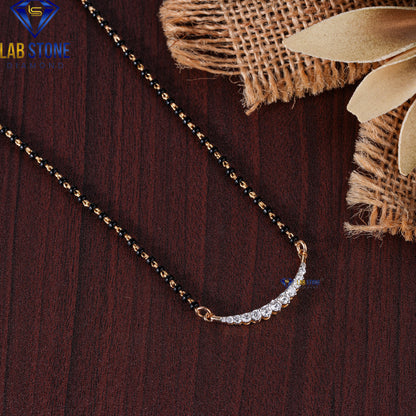 0.330 TDW Round Cut Diamond Custom Pendant with Chain