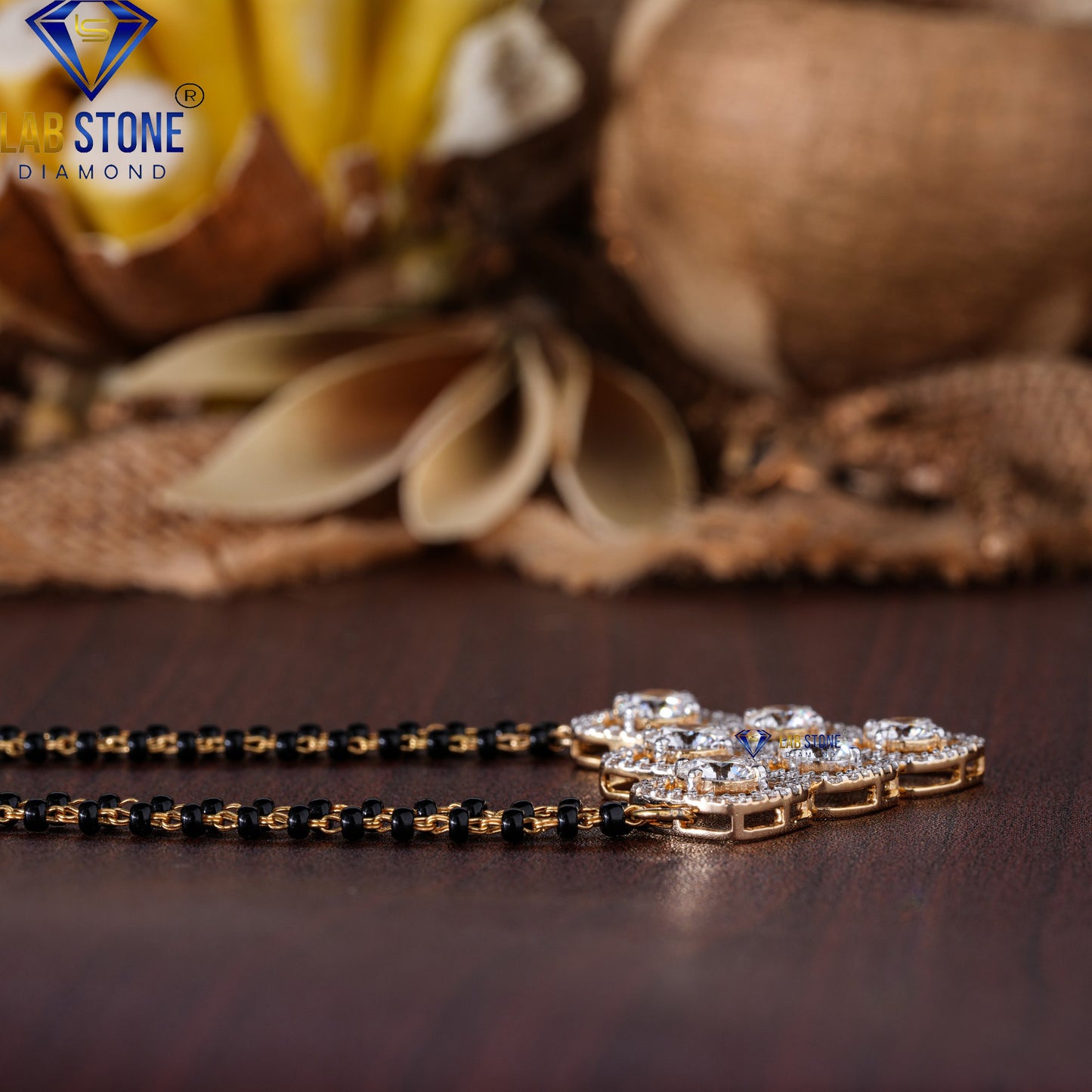 3.672 TDW Round Cut Diamond Custom Pendant with Chain