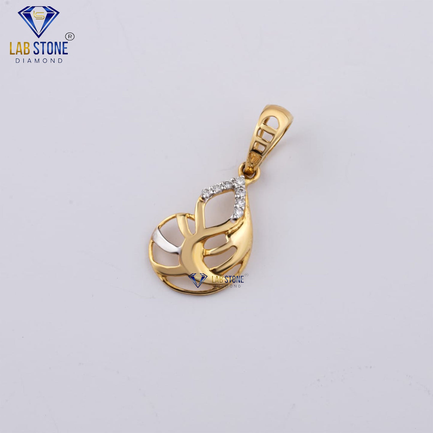 0.05 TDW Round Diamond Custom Pendant