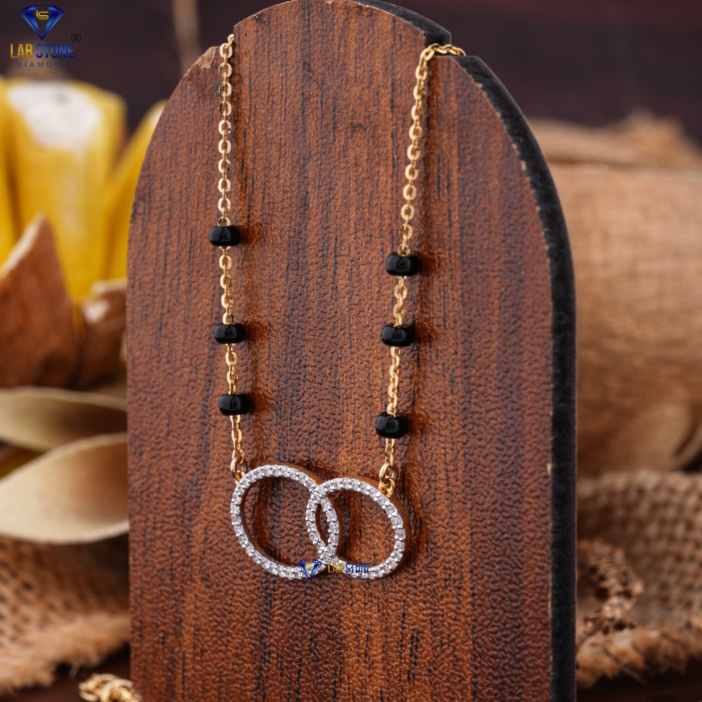 0.23 TDW Round Cut Diamond Custom Pendant with Chain