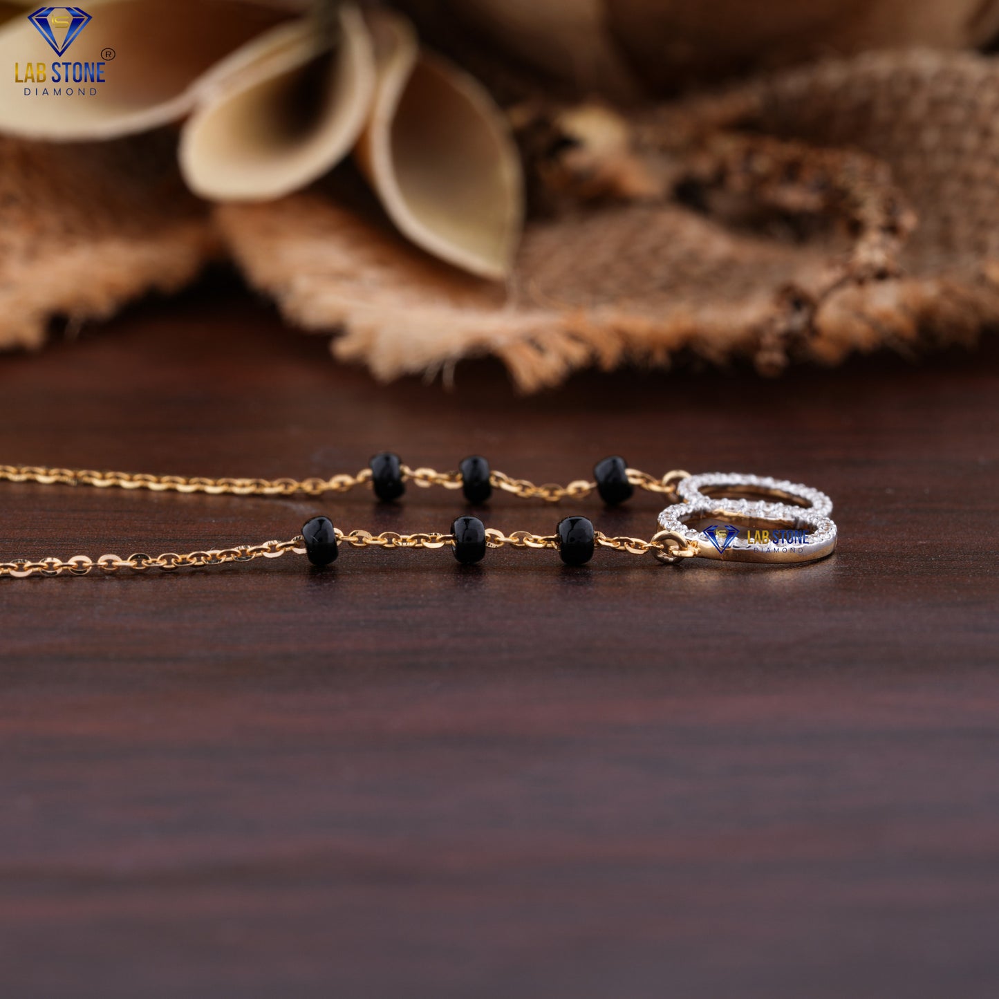 0.23 TDW Round Cut Diamond Custom Pendant with Chain