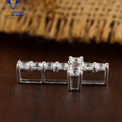 1.46 TDW Round Cut Diamond Cross Pendant