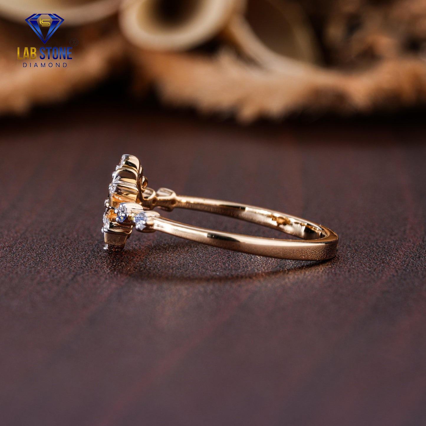 0.167 TDW Round Cut Diamond Women's Engagement Ring