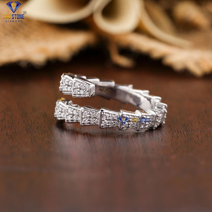 0.72 TDW Round Cut Women’s Diamond Engagement Ring