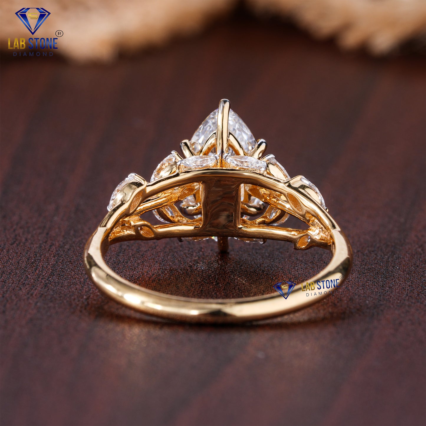 1.82 TDW Marquise Cut Women’s Engagement Diamond Ring