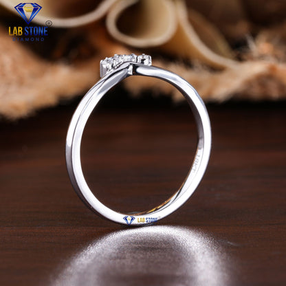 0.06 TDW Round Cut Diamond Ring