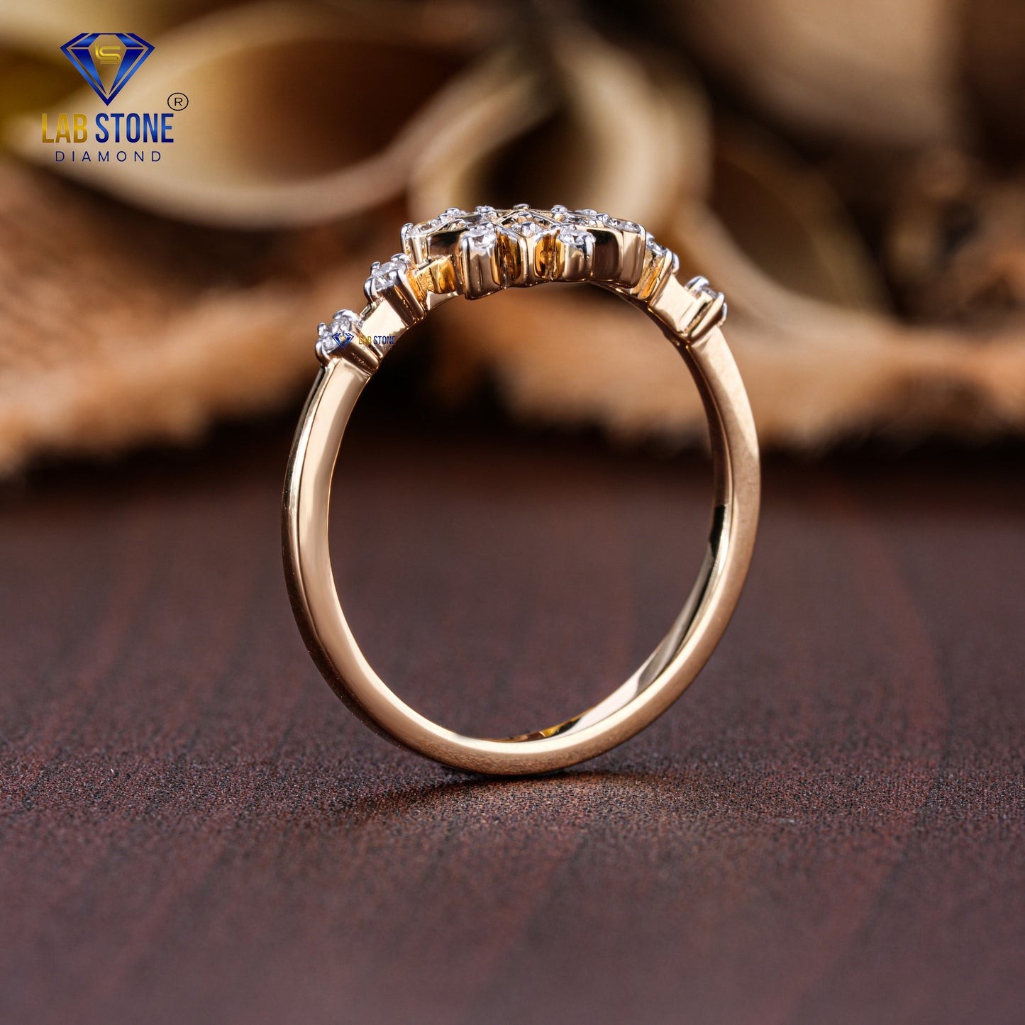 0.167 TDW Round Cut Diamond Women's Engagement Ring
