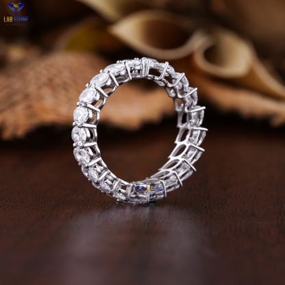 3.15 TDW Oval & Marquise Cut Diamond Eternity Band