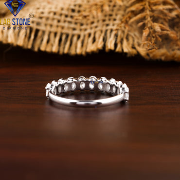 1.10 TDW Oval Cut Diamond Women's Band