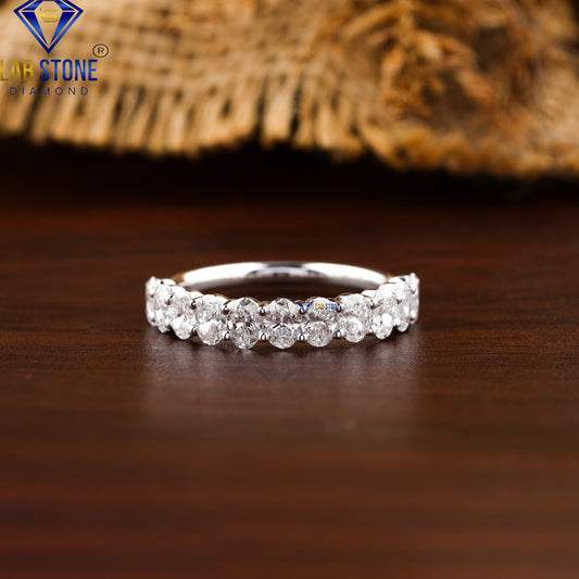 1.10 TDW Oval Cut Diamond Women's Band