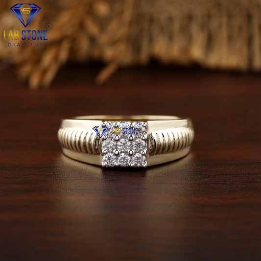 0.45 TDW Round Cut Women’s Engagement Diamond Ring