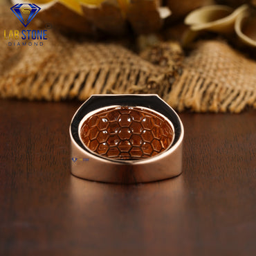 1.18 TDW Round Cut Men’s Engagement Diamond Ring