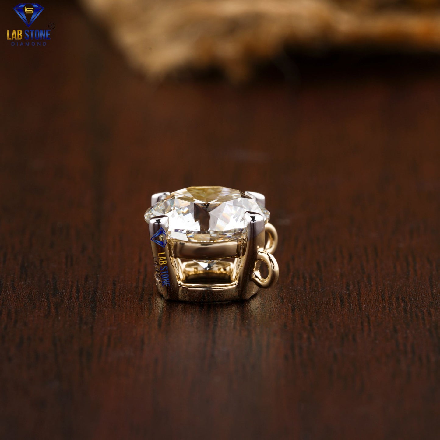 7.49 TDW Round Cut Diamond Pendant & Earring