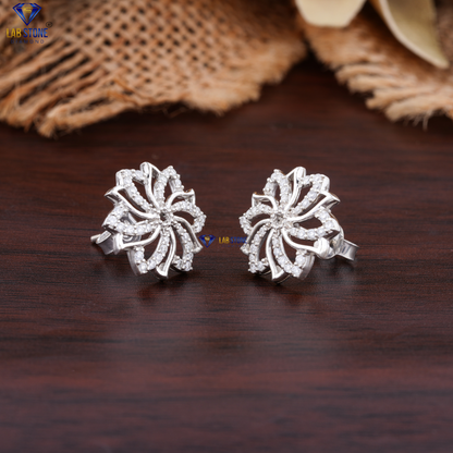 1.32 TDW Round Cut Diamond Pendant & Earring