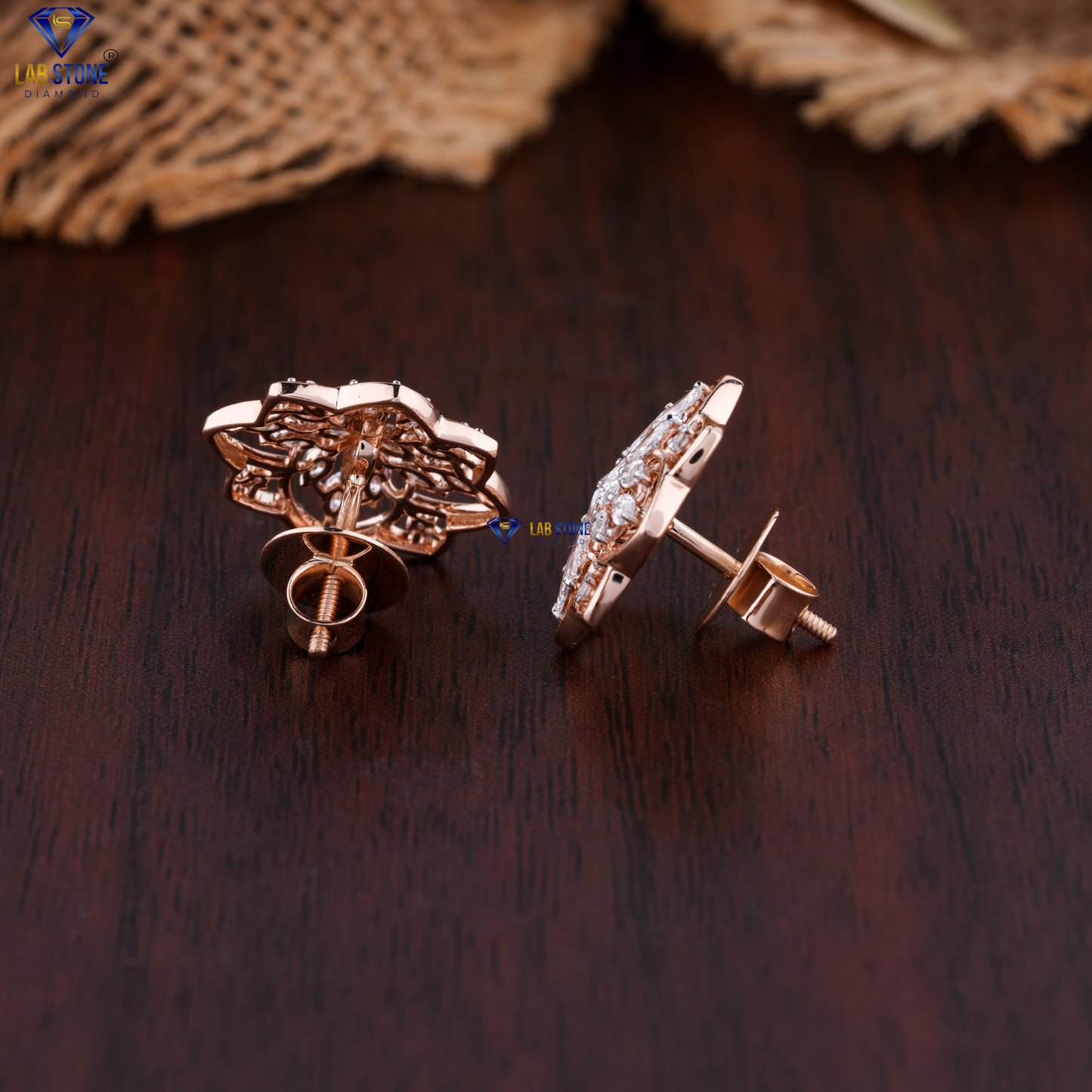 3.43 TDW Round, Marquise & Pear Cut Diamond Pendant & Earring