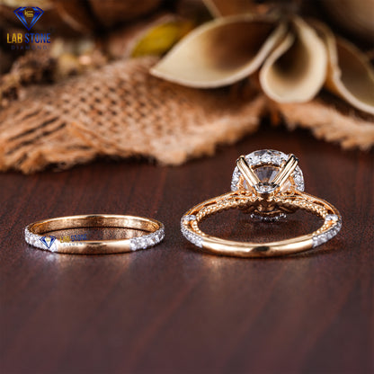 4.88 TDW Round Diamond Cut Women’s Ring with Band