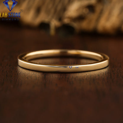 Minimalist Band Ring for Men and Women – Classic & Daily Wear Jewelry