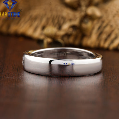 0.36 TDW Round Cut Diamond Solitaire Ring