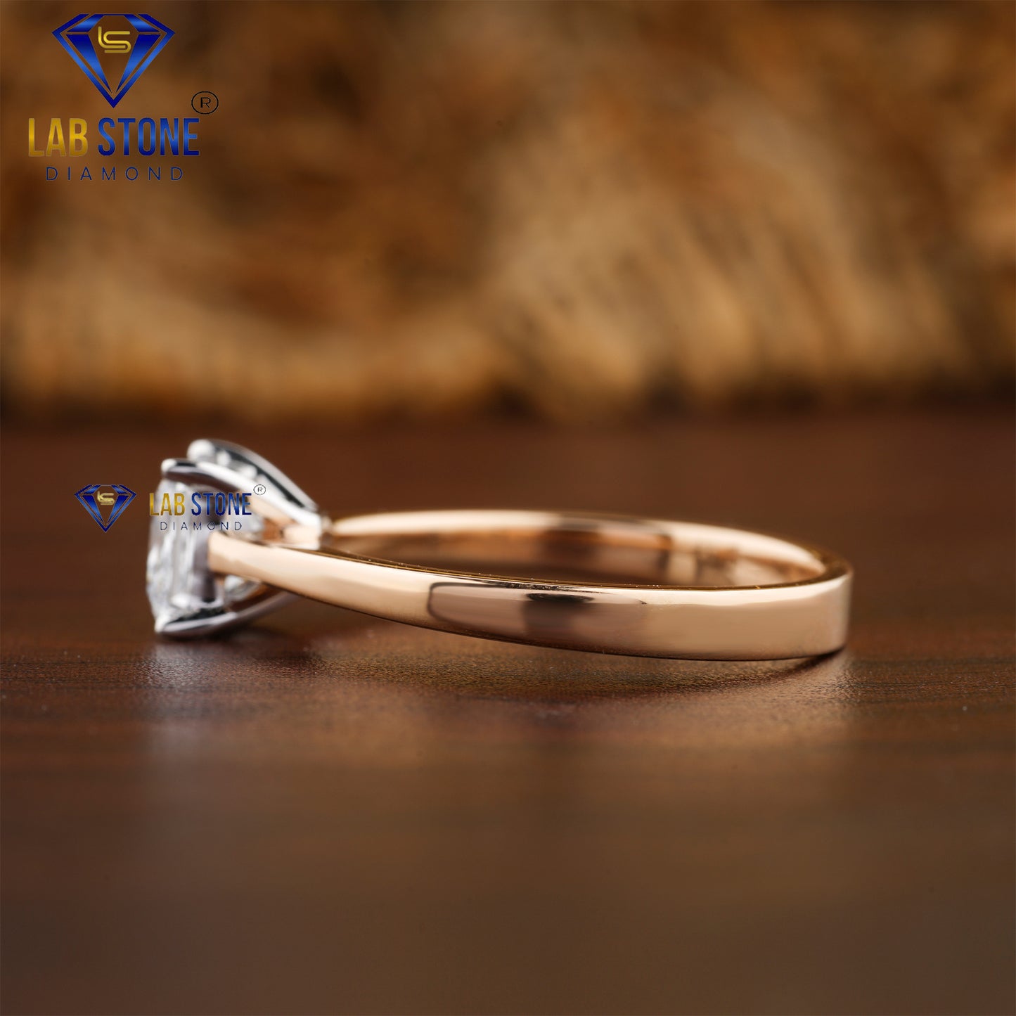 1.04 TDW Princess Cut Daimond Women’s Solitaire Ring