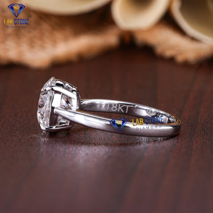 1.35 TDW Round Cut Diamond Women’s Solitaire Ring