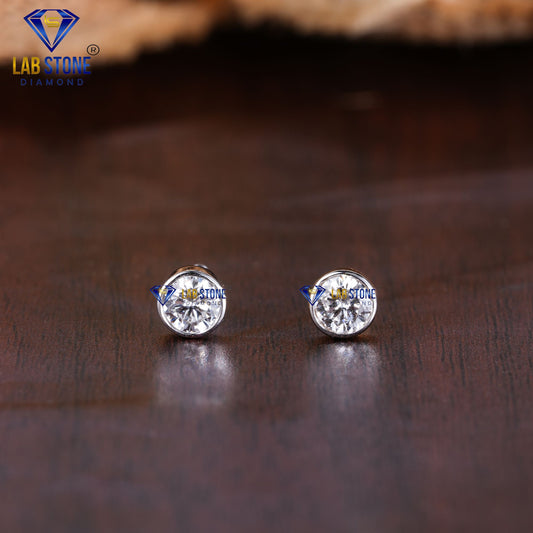 0.32 TDW Round Cut Diamond Piercing