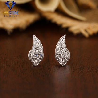 0.258 TDW Round Cut Diamond Stud Earring