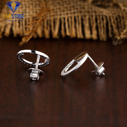 0.30 TDW Round Cut Diamond Stud Earring