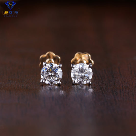 0.40 TDW Round Cut Diamond Piercing