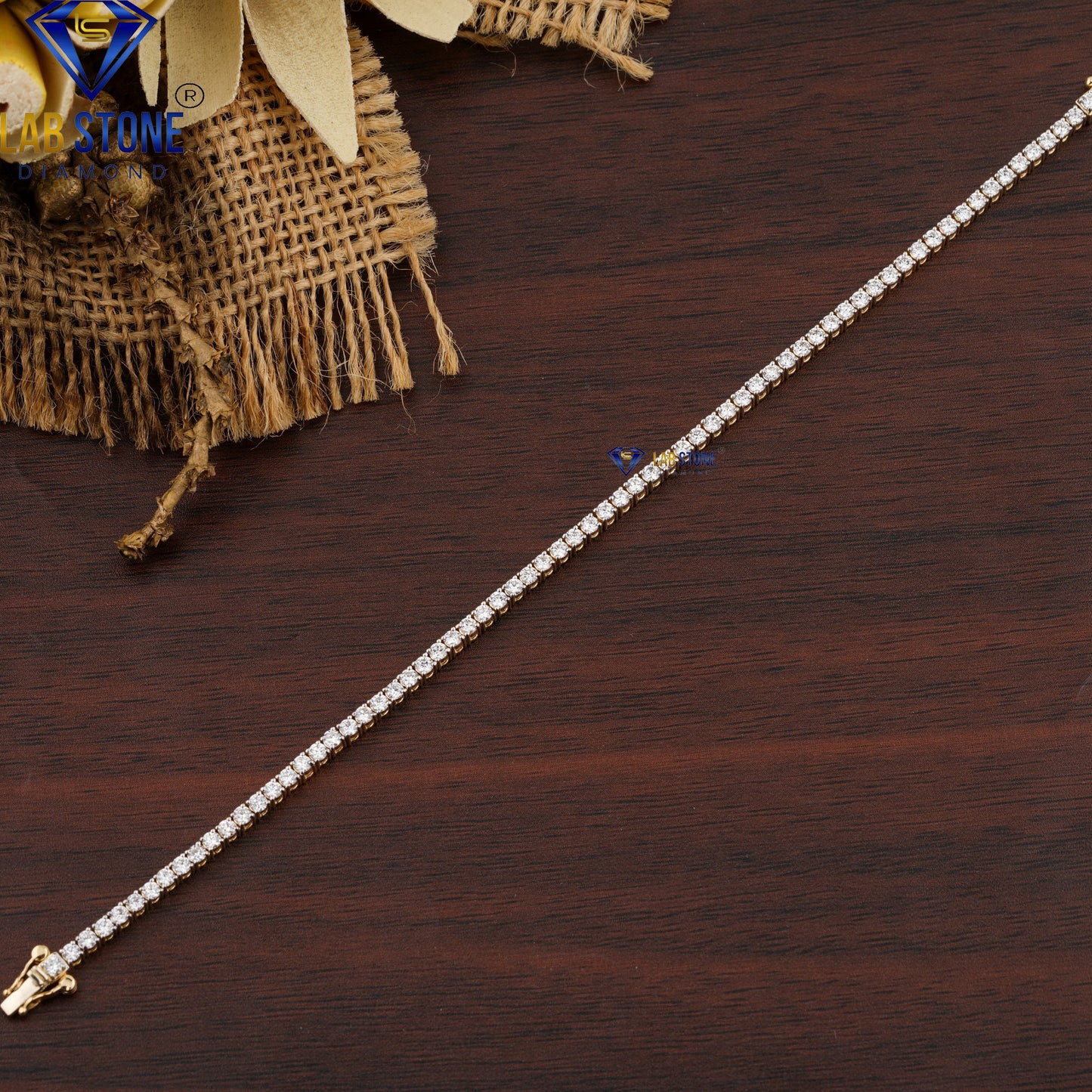 2.01 CT Round Cut Diamond Tennis Bracelet