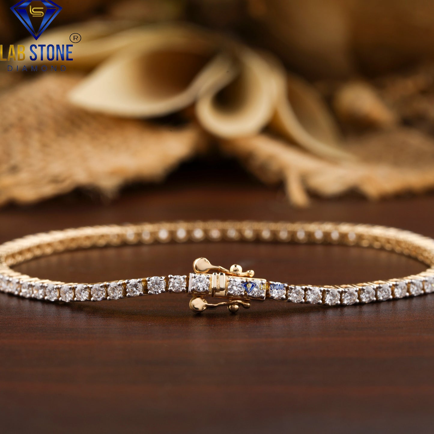 2.01 CT Round Cut Diamond Tennis Bracelet