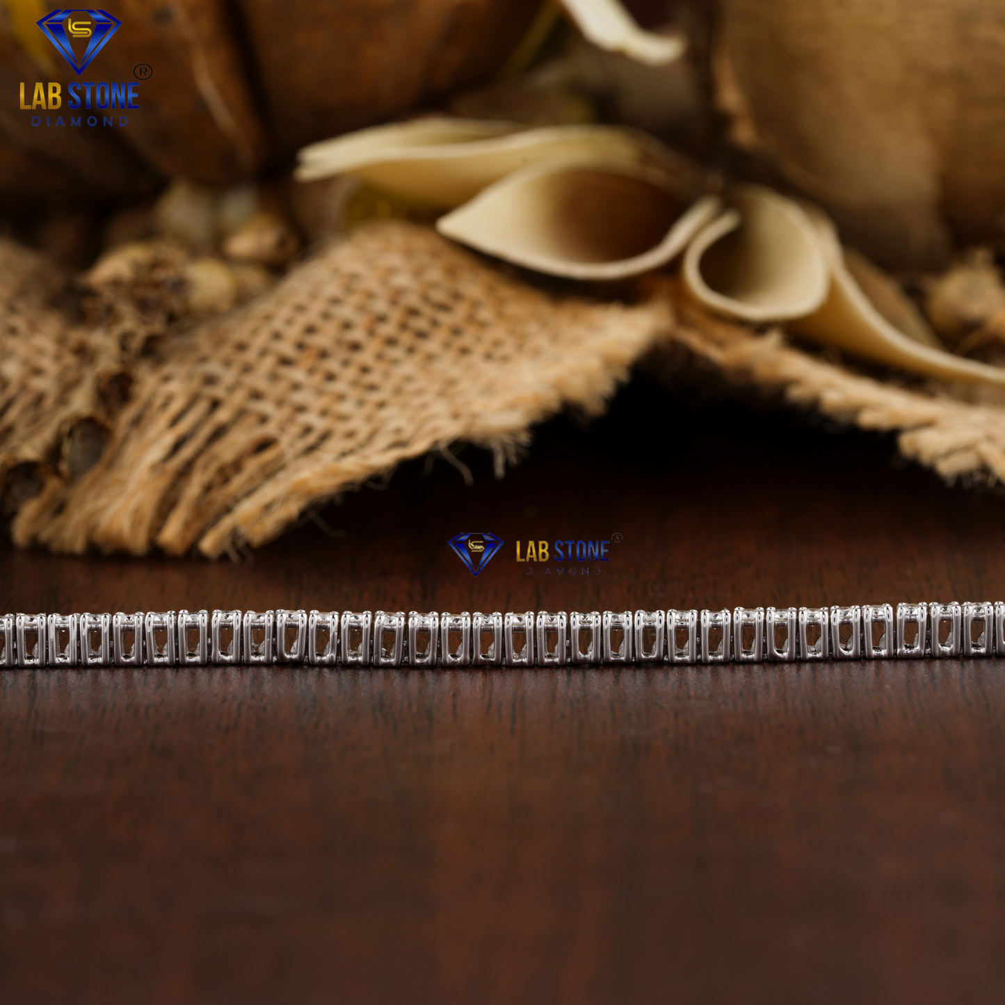 1.94 TDW Round Cut Diamond Tennis Bracelet