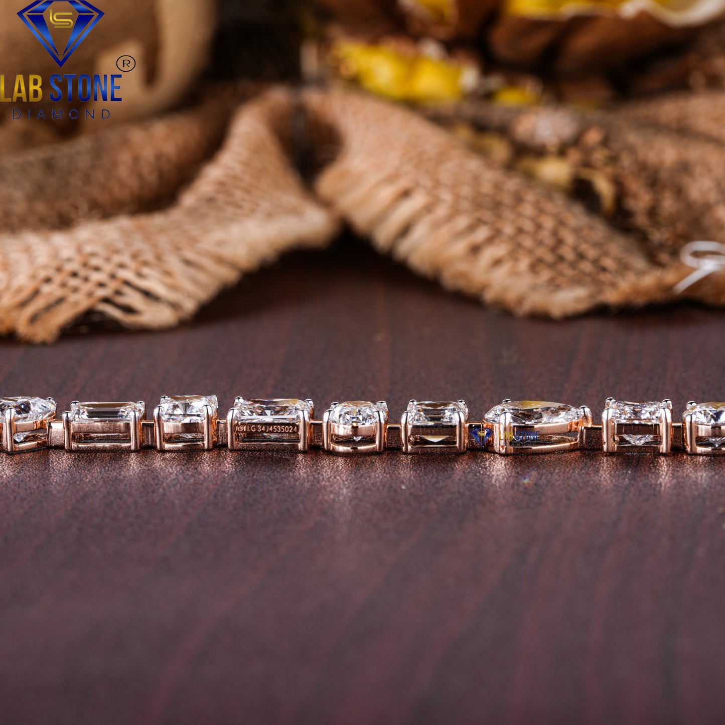 17.26 TDW Emerald, Princess, Oval, Asscher, Pear, Heart & Round Cut Diamond Slider Bracelet