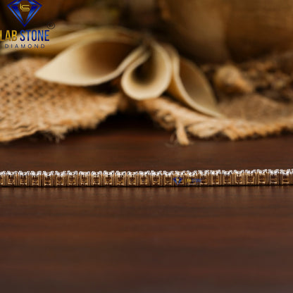 2.01 CT Round Cut Diamond Tennis Bracelet