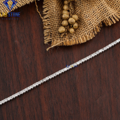 6.60 TDW Cushion Cut Diamond Tennis Bracelet